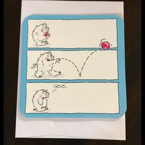 🐌5 Items for $15🐌 NWOT Get well card bounce back soon